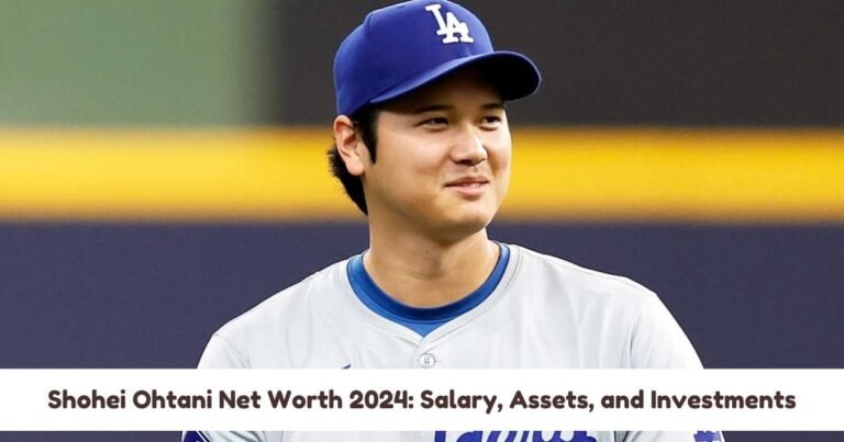 Shohei Ohtani net worth breakdown 2024, including salary and investments.