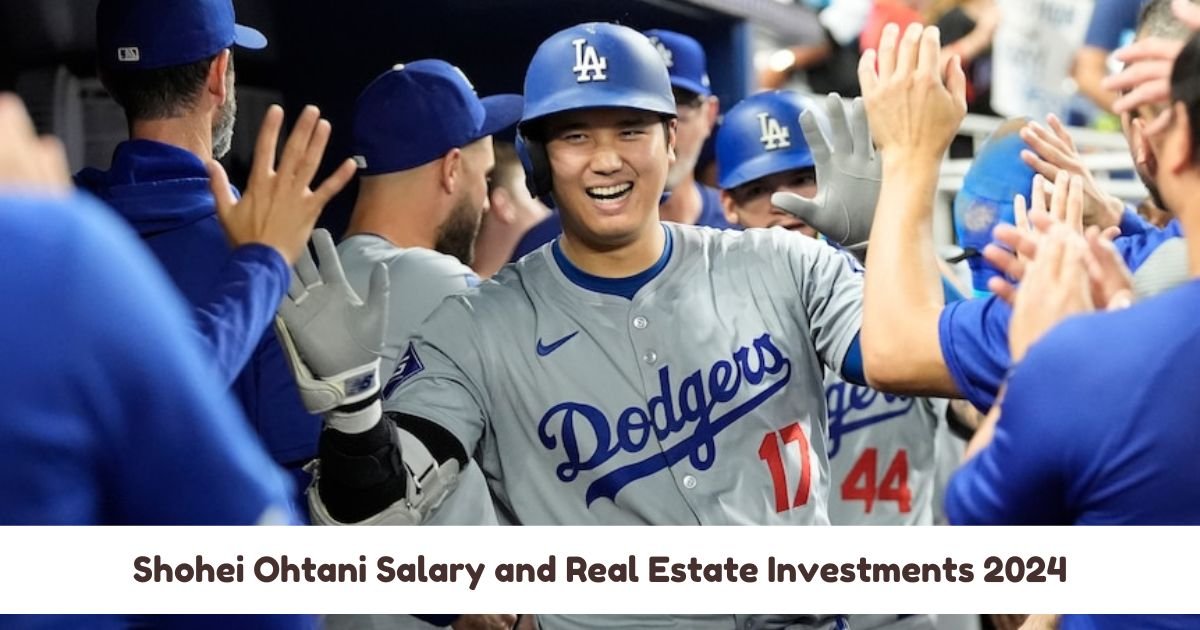 Shohei Ohtani’s 2024 earnings from salary and real estate investments.