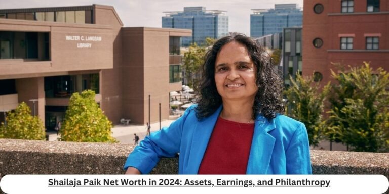 Shailaja Paik Net Worth in 2024: Assets, Earnings, and Philanthropy