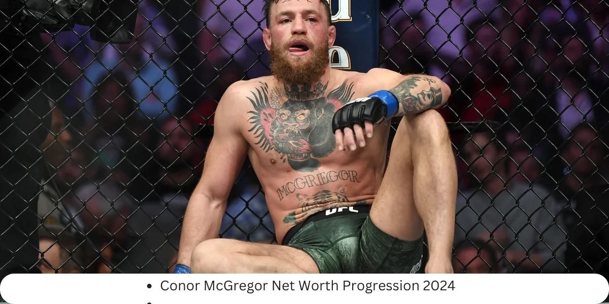  Conor McGregor net worth progression from 2020 to 2024